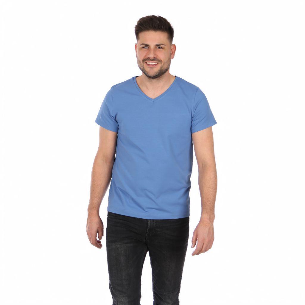 Preview: Papierschnittmuster Männer Shirt mit V-Ausschnitt Herr Erik
